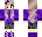 evil purple girl