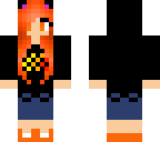 fire hoodie cat girl