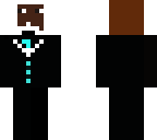 man with diamond tie