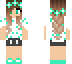 minty summer girl