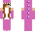 pink dinosaur girl
