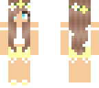 pretty yellow girl