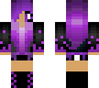 purple gamer girl