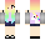 rainbow unicorn girl