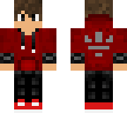 red hoodie boy