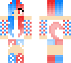 red n blue