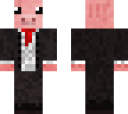 tuxedo pig