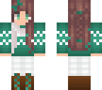 winter sweater girl
