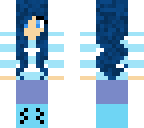 blue girl