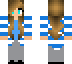 blue girl