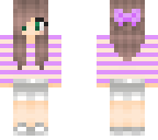 brown hair girl skin
