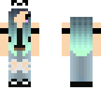 chibi panda girl