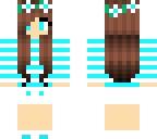 edited teal girl