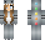 gray dino onesie