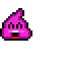 pink poop