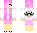 pink sheep girl