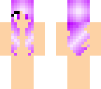 violet hair base -curly bangs 1-