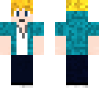 blue shirt dude