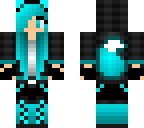 light blue wolf girl