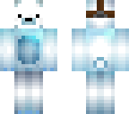 masked ice bear