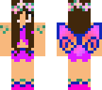 princess fairy rainbow brown hair
