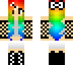 rainbow girl