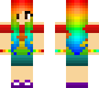 rainbow girl edit