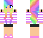 rainbow hair