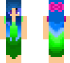 beautiful looking swimming girl