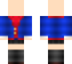 blue school outfit