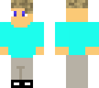 boy with blue shirt