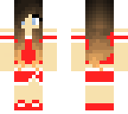 brunette cheerleader edit