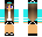 cute back words hat girl
