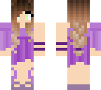 cute purple elf girl fixed