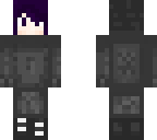 emo purple boy