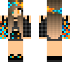 flaming water girl