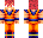 goku ssd rojo