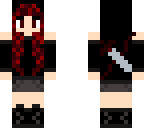 goth killer girl