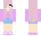 pastel girl with different clothes