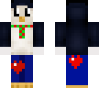 pinguin in onder broek