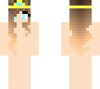 princess base hair template