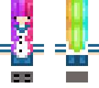rainbow school girl