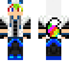 rainbow wolf boy