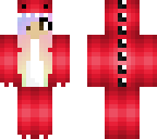 red dino girl