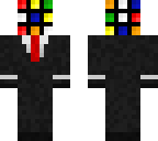 rubix in a suit