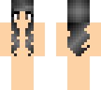 black hairbase -curly bangs 2-