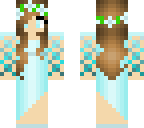 blue dress