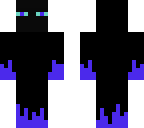 blue flamed enderman