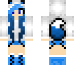 blue fox girl