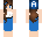 blue girl